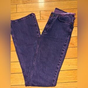 BDG Purple Wide Leg/Low RiseWomen's Jeans